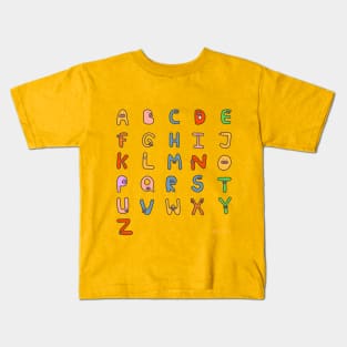 nunuu Alphabet Kids T-Shirt
